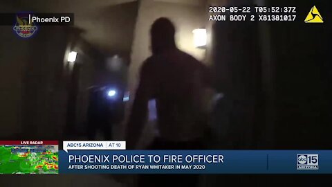 Phoenix Police Department moves to fire officer who shot, killed Ryan Whitaker following review