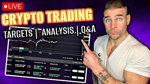 🔴 LIVE CRYPTO TRADING | Targets Analysis Q&A