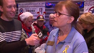 Honoring quilter who honors veterans