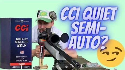 Cci Quiet Ammo test part 2 - quiet semi auto