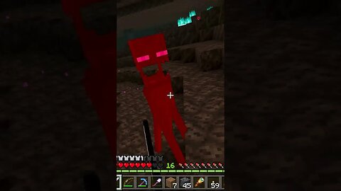 Enderman Probs | Minecraft #shorts