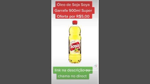 Óleo de Soja Soya Garrafa 900ml Super Oferta por R$5,00