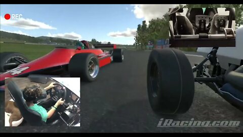 iRacing Week 13 battle of the Little Wings, formula vee race, lotus 79, IR-04 at Lime Rock #iracing