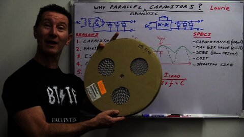 EEVblog #742 - Why Electrolytic Capacitors Are Connected In Parallel