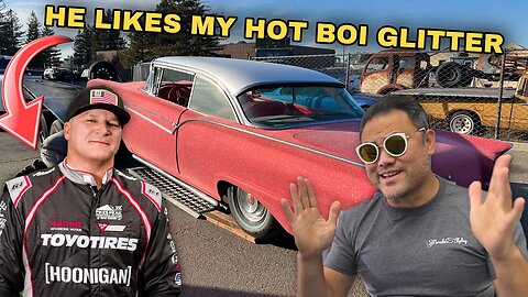 Crazy Wrap Impressed This Professional Race Car Driver | 1957 Ford Fairlane Gets A NEW MOTOR