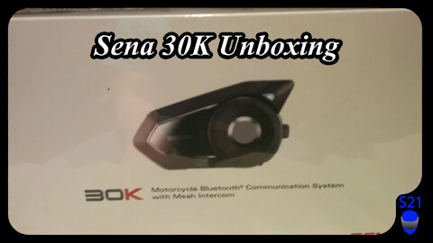 Sena 30k Unboxing