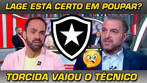 Jornalistas da ESPN discutem a respeito das vaias da torcida do Fogão à equipe.