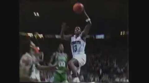 Kendall Gill 24 Points 6 Ast Vs. Celtics, 1991-92.