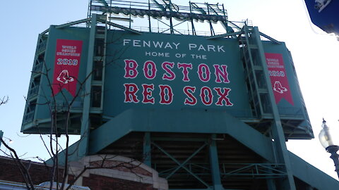 Pre Gaming the Boston Red Sox at Fenway Park