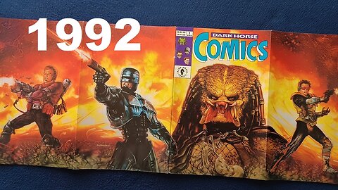 DARK HORSE COMICS # 1: PREDATOR "RITE OF PASSAGE", TIME COP "A MAN OUT OF TIME", RENEGADE, ROBOCOP