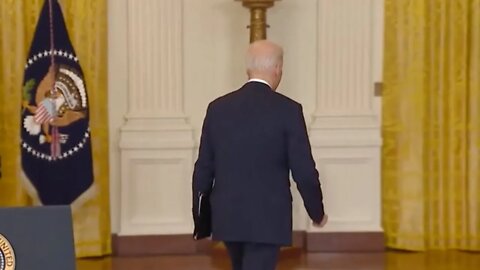 BREAKING: Joe Biden Announces New Sanctions On Russia, Takes No Questions