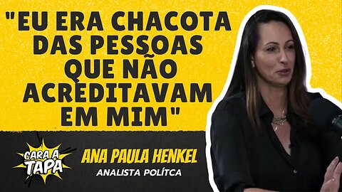 EM QUE MOMENTO ANA PAULA HENKEL NOTOU QUE ERA A HORA DE TROCAR O ESPORTE PELA POLÍTICA?