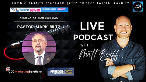 Pastor Mark Biltz - Matt Buff Show - America at War