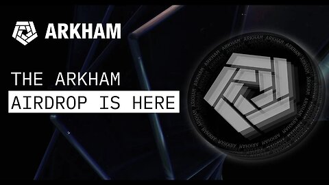 Arkham $ARKM Airdrop Is Huge. How To Claim? Points/ARKM Ratio. Had 0 Points? You Got An Airdrop Too!