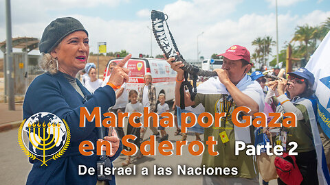 Marcha por Gaza en Sderot Parte 2 | Dra. Dominiquae Bierman