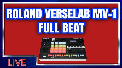 Roland Verselab MV-1 Tutorial Beat