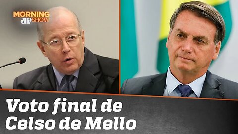 Em despedida, Celso de Mello vota por depoimento presencial de Bolsonaro. Decano deixará saudade?