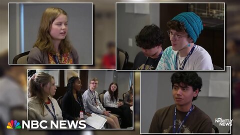 Hundreds of young voters talk politics amid polarized election season