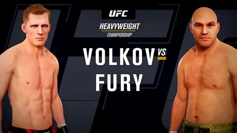 EA Sports UFC 4 Gameplay Tyson Fury vs Alexander Volkov