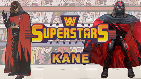 Kane - WW SuperStars - Unboxing & Review