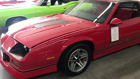 1986 Chevrolet Camaro IROC-Z 7,000 miles!