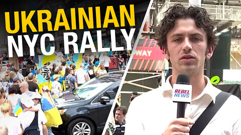 'We need regime change in Russia': Pro-Ukraine protesters in NYC ask for more U.S. assistance