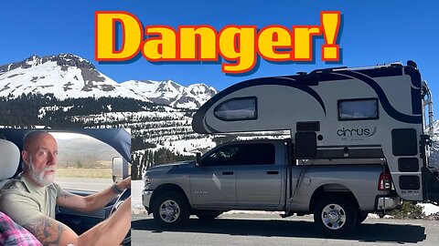 Treacherous Beauty of the Million Dollar Highway in Colorado:A Truck Camper Adventure