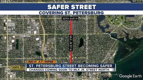 St. Pete redesigning MLK Street to add bike lanes, crosswalks