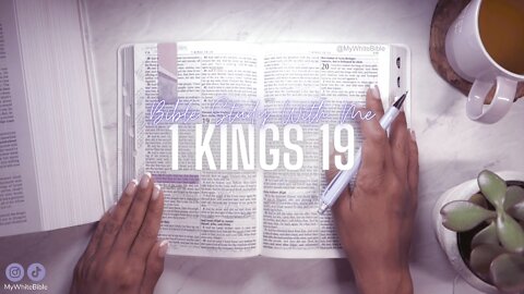 Bible Study Lessons | Bible Study 1 Kings Chapter 19 | Study the Bible With Me