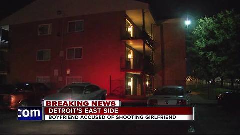 Boyfriend accused of shooting girlfriend after argument in Detroit