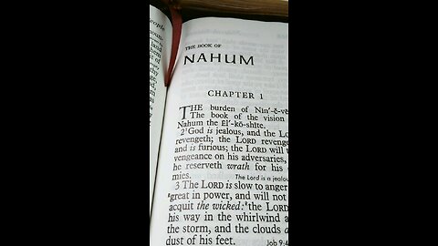 Nahum 1:7 - Bible verse for today