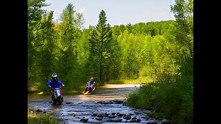 Exploring the Rapid River Trails ( Trailmaster Hurricane 200X )