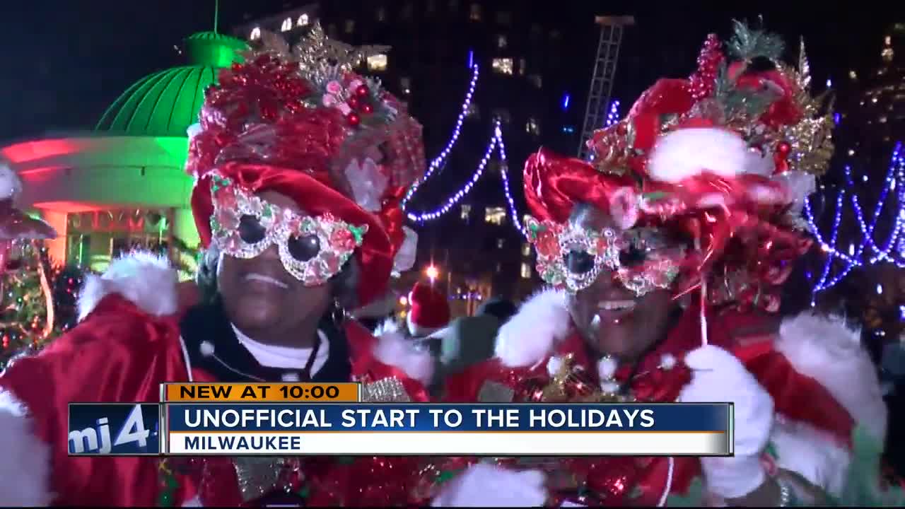 Milwaukee gets into the holiday spirit as Holiday Lights Fest starts, tree lit at City Hall