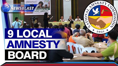 National Amnesty Commission, mayroon nang 9 na Local Amnesty Board para sa mga nais mag-apply