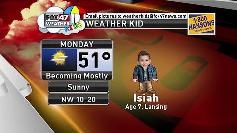 Weather Kid - Isiah - 4/15/19