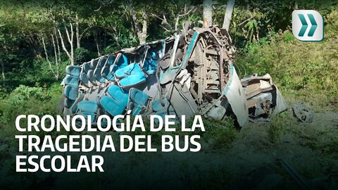 Cronología de la tragedia del bus escolar