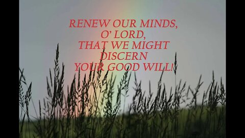 Transformed By The Renewing Of Your Mind