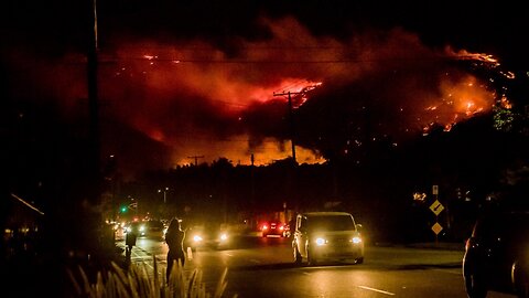 Several Fires Break Out In Los Angeles Area