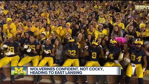 Wolverines not overconfident going into MSU