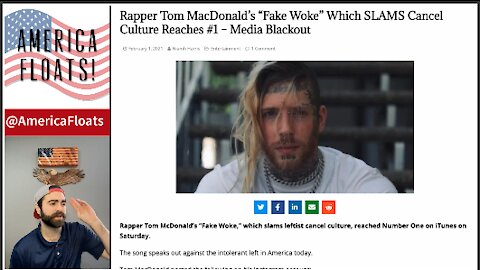 Tom MacDonald's "Fake Woke" #1 ALL CHARTS - Culture War Update!