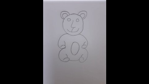 Easy Drawing for Kids| Teddy Bear