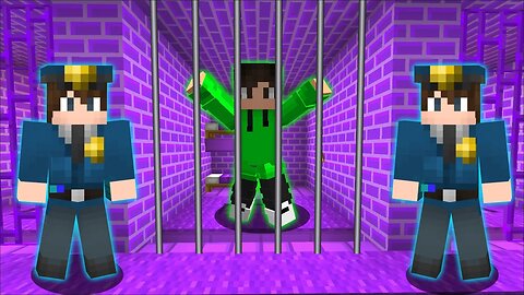 FAMILY ESCAPE NEW PURPLE MAXIMUM SECURITY PRISON IN Minecraft! (Prison Escape)