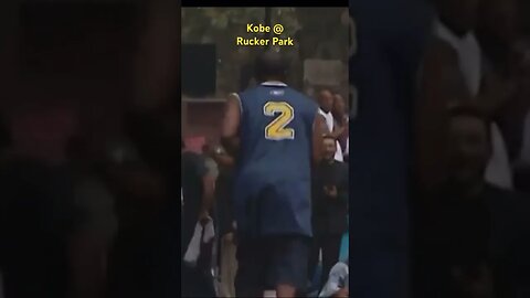 Kobe Bryant Pulls Up To Rucker Park #shorts