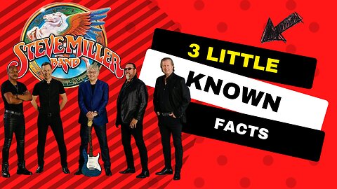 3 Little Known Facts Steve Miller Band #rocknroll