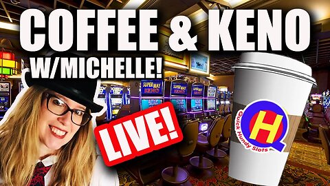 🚨LIVE Casino Action! Caveman Keno and Cleopatra Keno from Belterra Park!