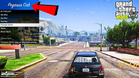 How to install Pegasus Cab (2023) GTA 5 MODS