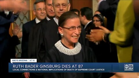 Arizona Remembers Supreme Court Justice Ruth Bader Ginsburg