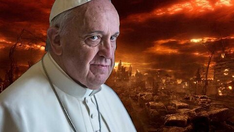 THINGS ARE GETTING ΒIZARRE! DID POPE FRANCIS JUST LEΑΚ THAT THE ΑNTICHRIST IS HERE & PLANNING THIS?