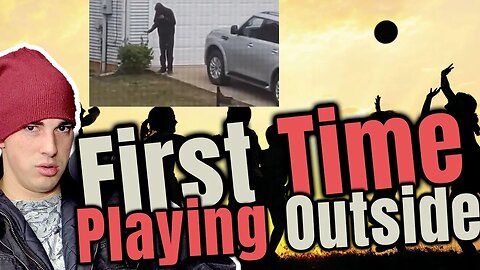 🤾‍♂️Strange Video of Kids Playing Outdoors for the First Time - Is this the MATRIX❓