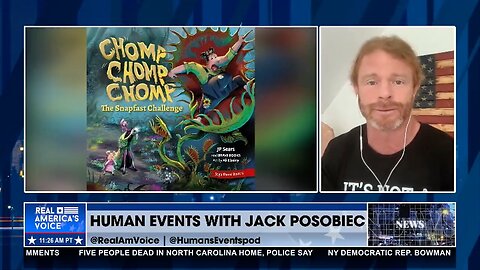 JP Sears talks about his new children’s book ‘Chomp Chomp Chomp - The Snapfast Challenge’